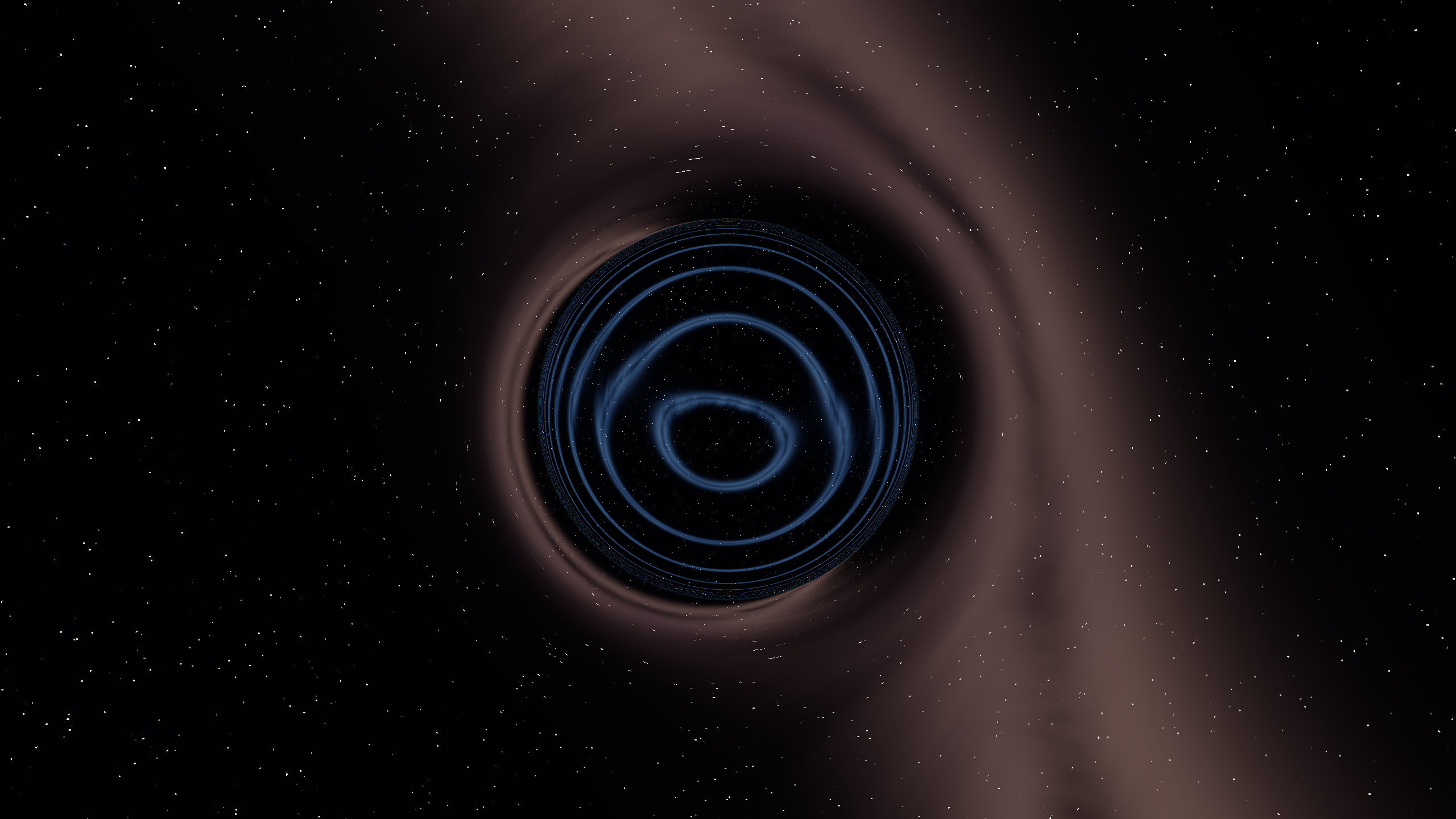 Exterior view of the wormhole demo